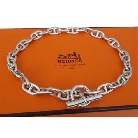 collier jumbo hermes|chain d'ancre hermes.